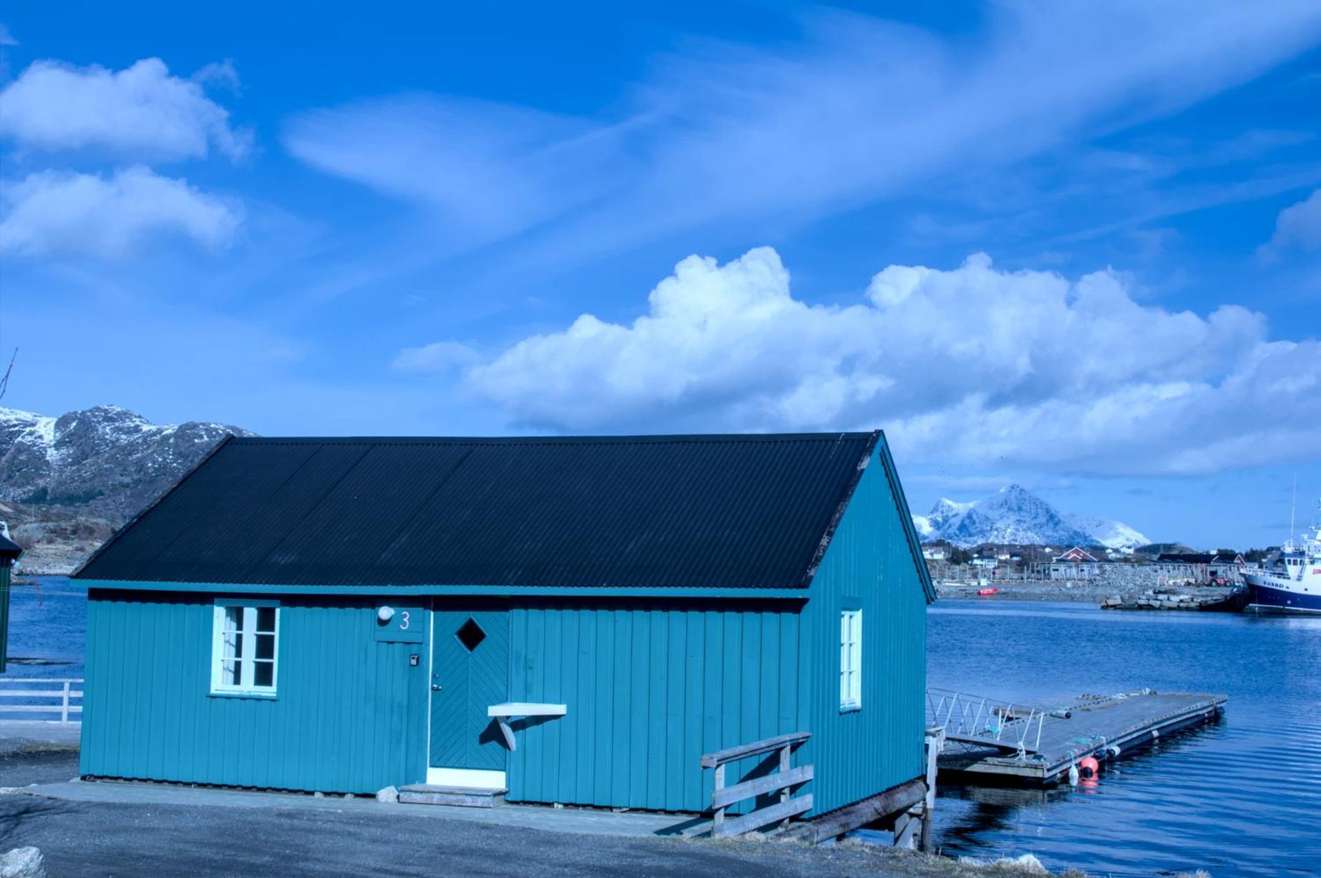 Kraemmervika Rorbuer - Rustic Cabins In Lofoten Ballstad Exterior foto